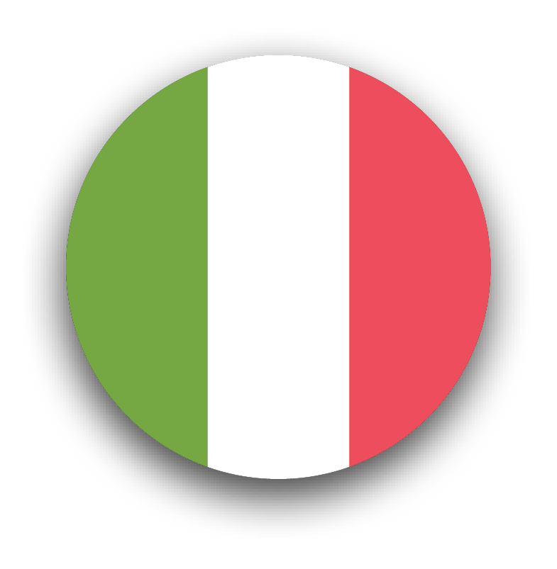 An emoji depicting the flag of Italy.
